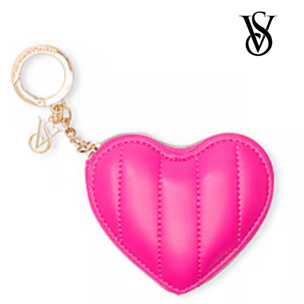 🆕 VS Pink Heart Keychain